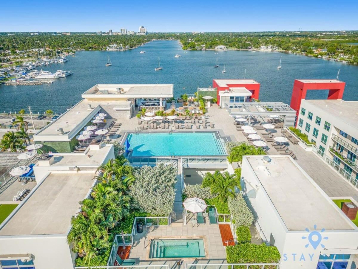 Best Stay - Rooftop Pool - Hollywood Beach Board - Walk Exteriör bild