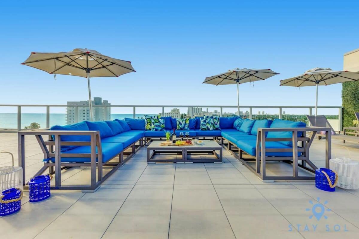 Best Stay - Rooftop Pool - Hollywood Beach Board - Walk Exteriör bild