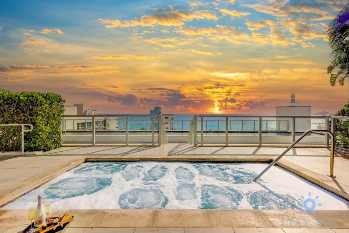 Best Stay - Rooftop Pool - Hollywood Beach Board - Walk Exteriör bild