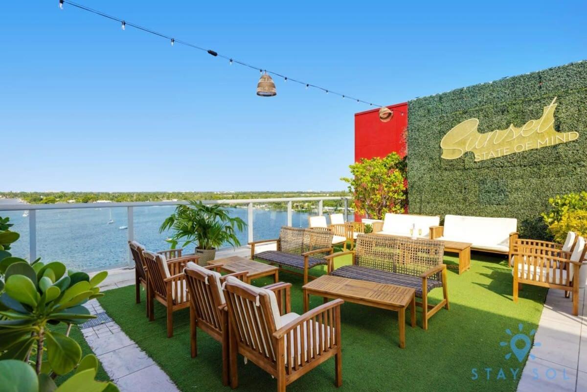 Best Stay - Rooftop Pool - Hollywood Beach Board - Walk Exteriör bild