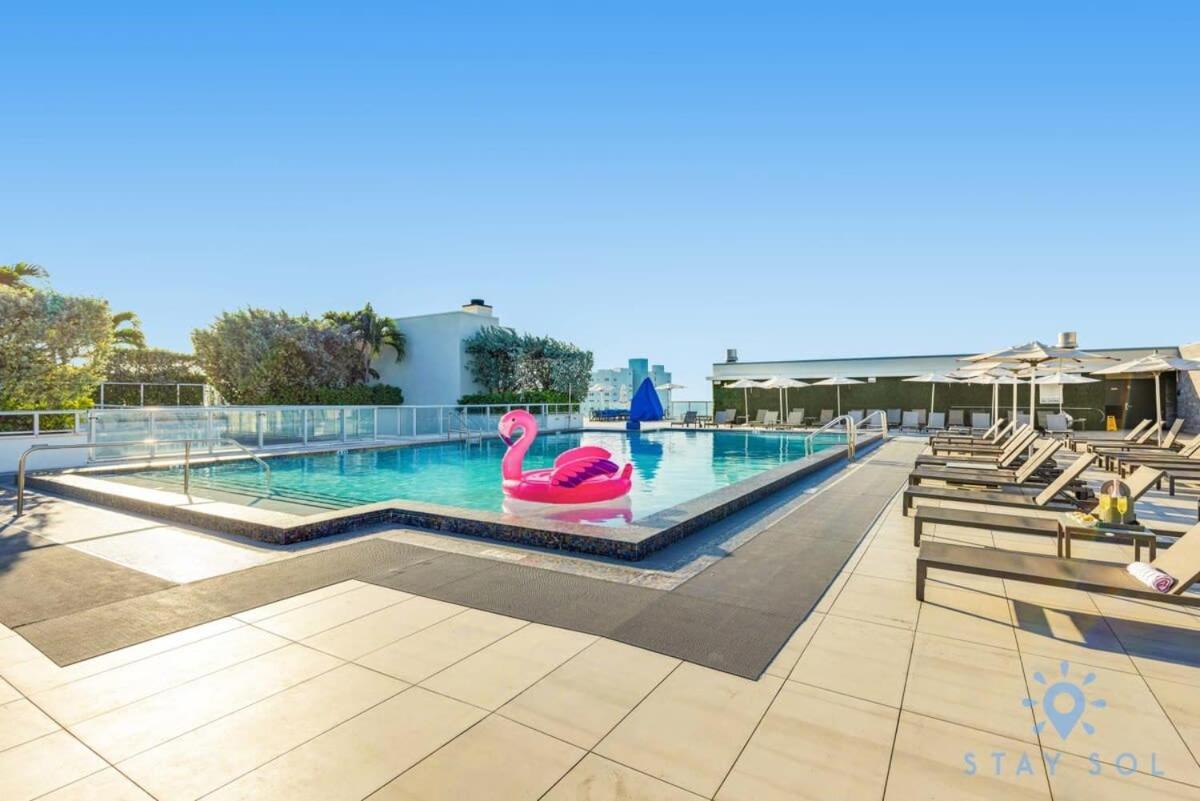 Best Stay - Rooftop Pool - Hollywood Beach Board - Walk Exteriör bild