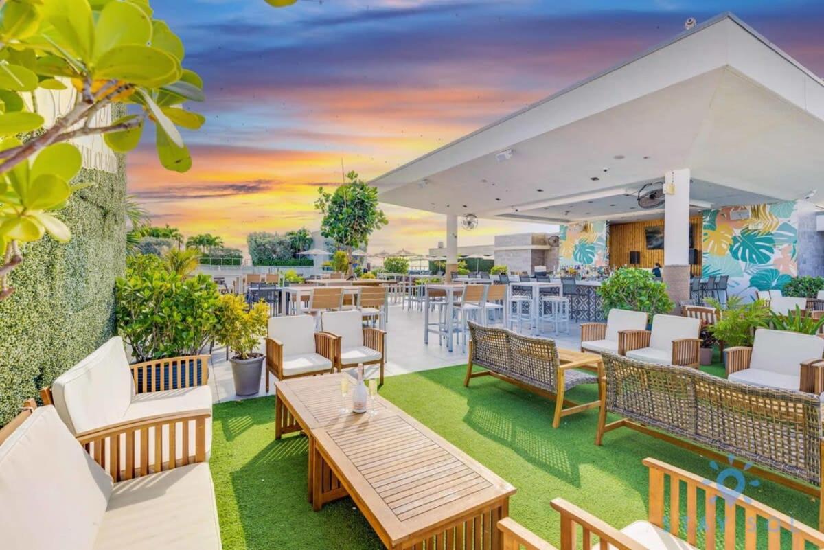 Best Stay - Rooftop Pool - Hollywood Beach Board - Walk Exteriör bild
