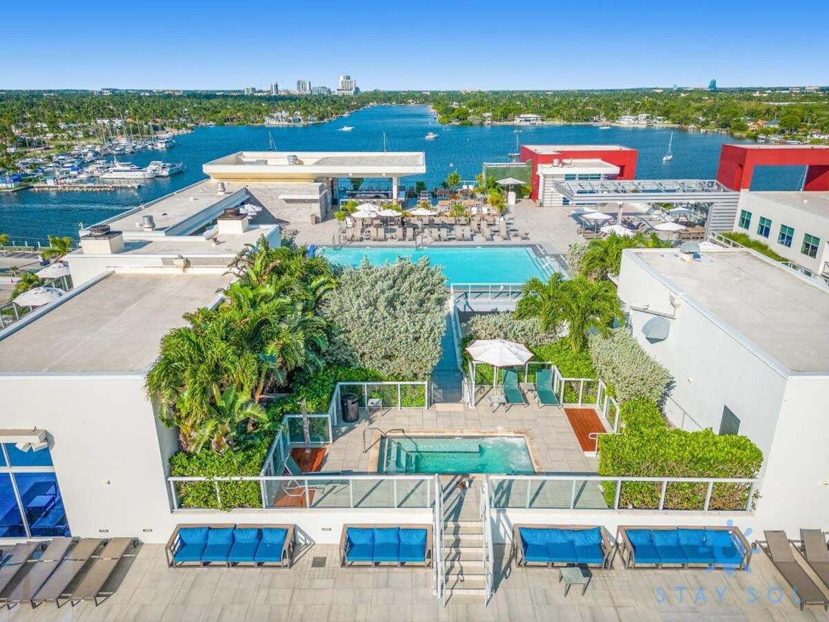 Best Stay - Rooftop Pool - Hollywood Beach Board - Walk Exteriör bild