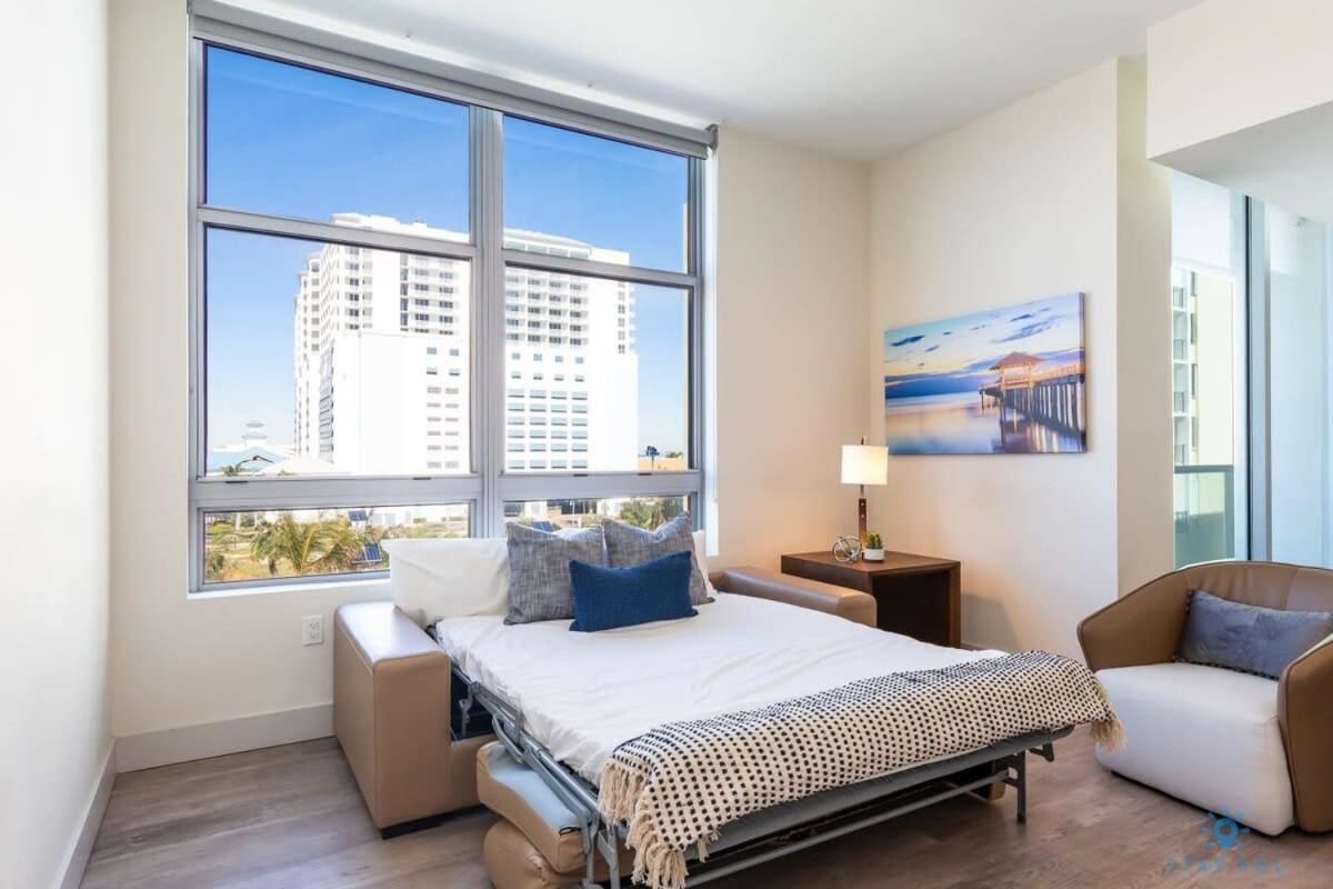 Best Stay - Rooftop Pool - Hollywood Beach Board - Walk Exteriör bild
