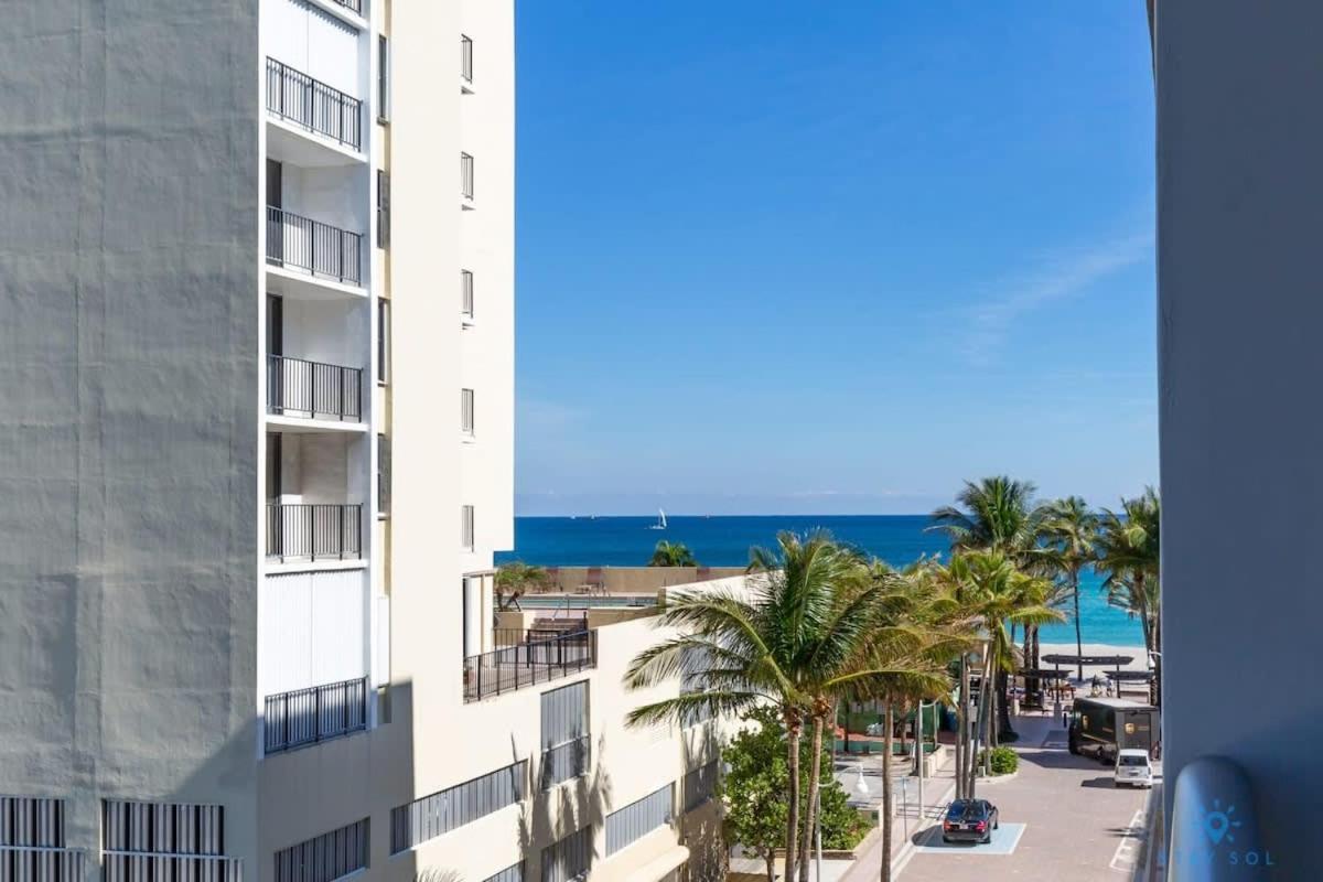 Best Stay - Rooftop Pool - Hollywood Beach Board - Walk Exteriör bild