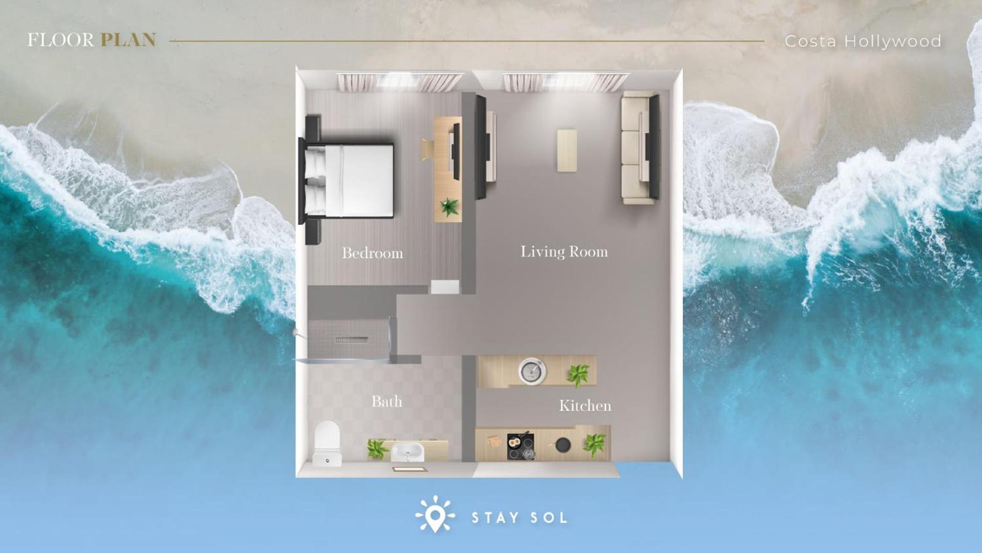 Best Stay - Rooftop Pool - Hollywood Beach Board - Walk Exteriör bild